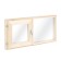 The window is double, one sash opens, double glass 40x80