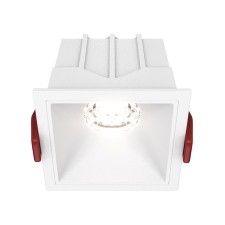 The built-in lamp Technical DL043-01-10W4K-SQ-W, 10W, 6.5x6.5x5.2 cm, LED, 550LM, 4000K, white color