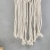 Panel wall in the technique of macrame "Ottalia" natural 47x20 cm