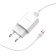 Network charger Borofone BA20A, 1 USB, 2.1 a, white
