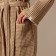 WAFEL Women's bathrobe SL Home: Waffle "Sabbia", size M, 100% cotton, 320 g/m2