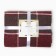 Palermo plaid 140x200cm, 15s/Sofa, Bordeaux/Cast/Bel, wool 20%, pan 40%, PE 40%