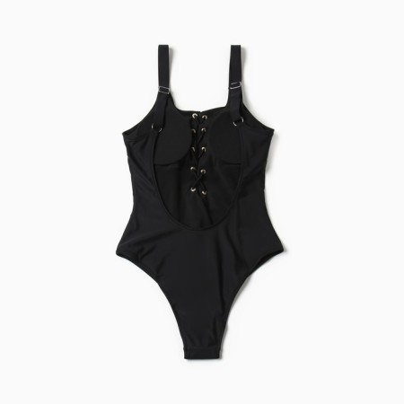 Swimsuit Assed female minku color black, size 42-7