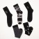 A set of male socks KAFTAN "Real Defender" 5 pairs, size 41-44 (27-29 cm)