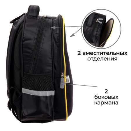 Backpack school Calligrata "Mysterious", 39 x 30 x 14 cm-3