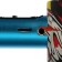 Microphone for karaoke Q5, 3 W, 1800 mAh, Bluetooth, FM, Microsd, Blue