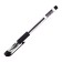 Gel pen Erichkrause G-Star Classic, node 0.5 mm, flu, black