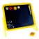 Board is double -sided, under a marker and chalk on stands (chalk, marker, magnets), mix