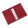 P406-203 cover for passport P410, red crocodile - 203