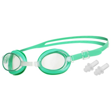 Glasses for swimming children's “Wave” “Dragon”, Berushi, Green Color