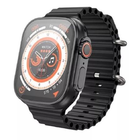 Smart hours Hoco Y12 Ultra, 1.96, 240x280, BT5.0, 320 mAh, call support, Lightning, black-1