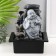 The desktop fountain from the network, the backlight "Gray Hothee with Brakhal" 21x17.5x25 cm