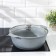 Frying, 4 l, d = 26 cm, h = 11 cm, glass cover, anti-stick coating, light gray color