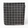 Textile basket of the shade cage is black, 32*32*32 cm