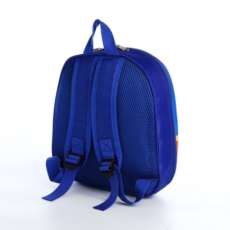 Baby backpack on lightning, blue color-5
