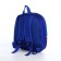 Baby backpack on lightning, blue color