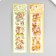 Sticker plastic gold embossing "Girls" 2 sheets mix 6.5x22.5 cm