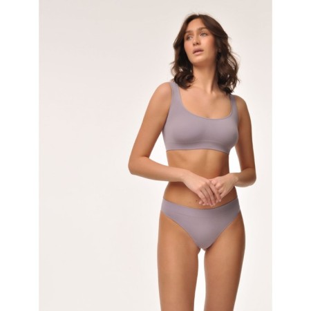 Female top on wide straps Mirey Top Spalla Larga, size 44, storm color-2