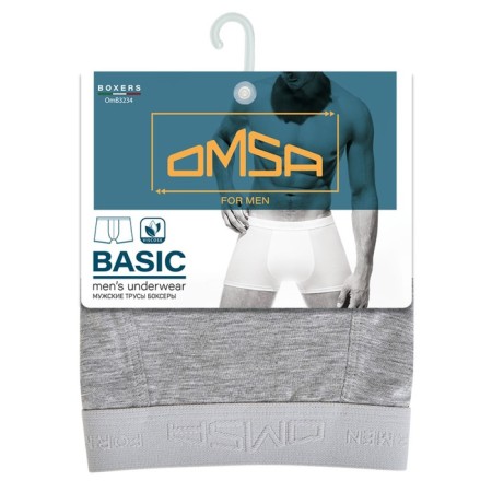 Men's panties Omsa 3234, size 44, color Grigio Chiaro melange-2
