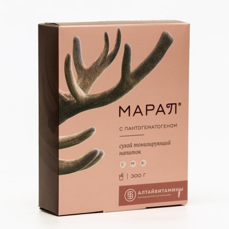 Drink of dry tonic "Maral" with pantogematogen, 300 g