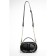 Bag Cross-Body Women's, genuine leather, Ludor black, 20x8x12 cm