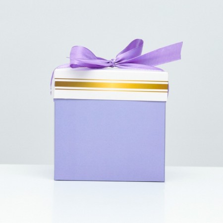 Self -charged purple box 10x10x10 cm-1