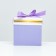 Self -charged purple box 10x10x10 cm
