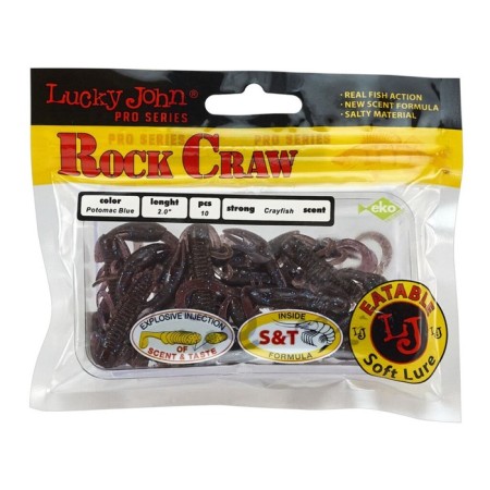 Twizer Lucky John Pro S Rock Craw 5.1 cm, 140123-S19, 10 pcs.-2