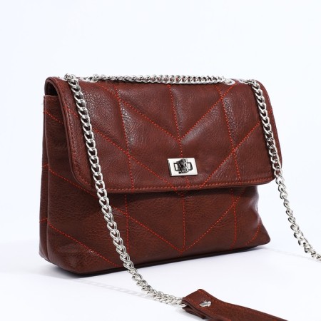 Bag-mixer "Golden Rain" on fasteners, brown color-2