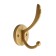 Furniture hook Cappio Wing, two -rod, matte gold