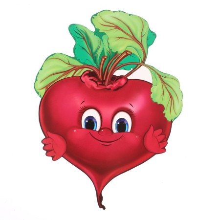 Poster "beetroot" 23x22 cm