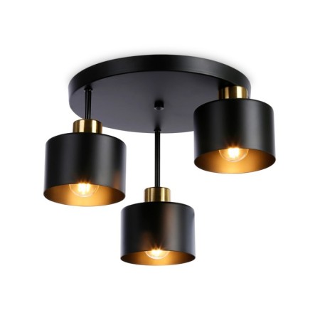 Lamp in the style of Loft Ambrella Light, Traditional, TR8121, 3HE27, black color, brass