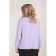 Female blouse, size 54, purple color