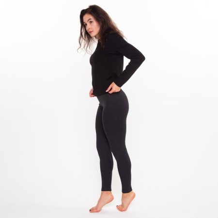 Female thermal underwear (leggings), color anthracite, size 44-3