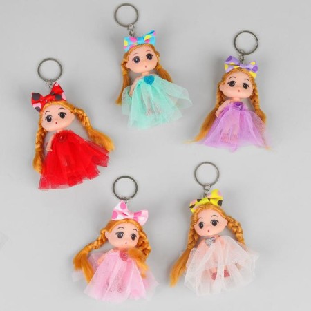 Brack doll "Beauty", with a bow, color mix-1