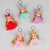 Brack doll "Beauty", with a bow, color mix
