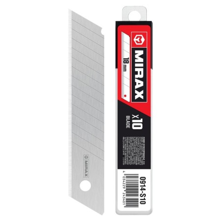 Segmented blades MIRAX MX-18 0914-S10, 18 mm, 10 pcs.-1