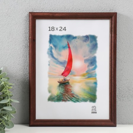 Photo frame wood 18x24 cm (1702),