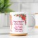 Sublimation mug "beloved friend" dear friend, with application