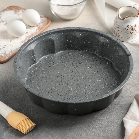 Baking uniform “Marble”, 28 × 6 cm, anti -stick coating