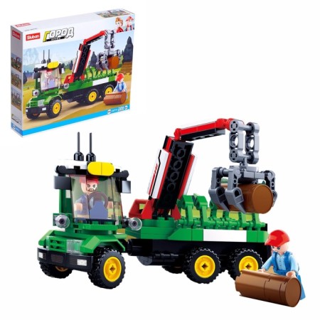 Designer city "Logoster machine", 209 parts-2