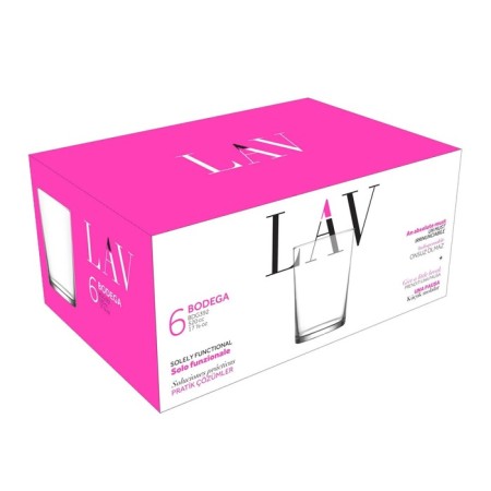 A set of glasses for drinks LAV BODEGA, 520 ml, 6 pcs-8
