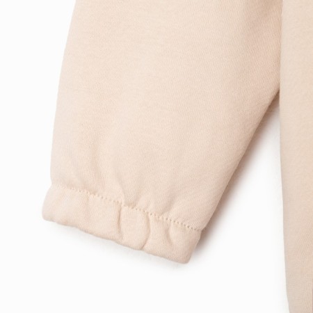 Kids (hoodies, trousers) casual collection kids beige color, height 128-13