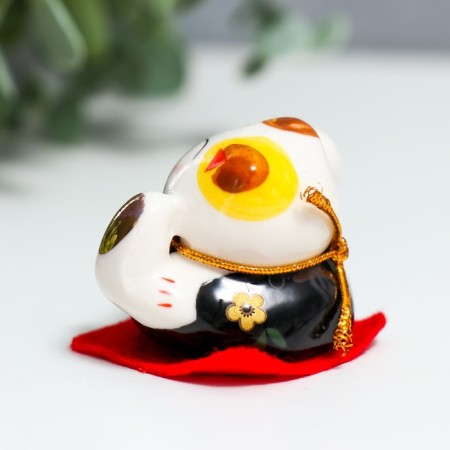 Souvenir Ceramics "Mani -Neko - pleasure" 4.5x3.8x4.6 cm set of 5 pcs-4