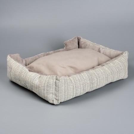 Lynchy-divan with a bilateral pillow, 53 x 42 x 11 cm, mix of flowers-4