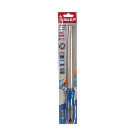File bison 33392-200-400, with diamond spraying, semicircular, p 400, 200 mm-2