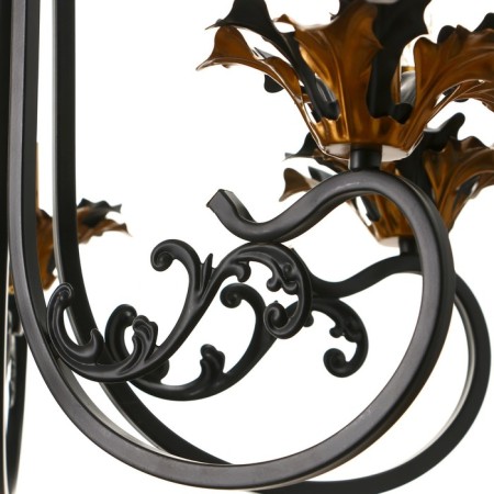 Madfi chandelier 5he14 40W black and gold 55x70x55 cm Bayerlux-6