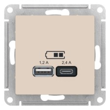 The USB Sche ATN000239 ATLASDESIGN 5V/2 .4A 2x5V/1.2A Bizh mechanism. Sche Atn000239