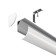 Aluminum profile of the Led Strip Alm008S-2M, 200x1.6x1.6 cm, silver color