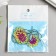 Decor for the work of acrylic "Children's drawing. Chamomile Transparent" 4,2x2.7 cm